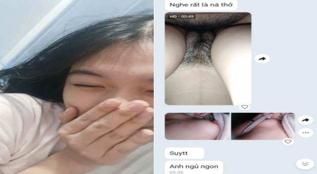 Full 36 clip em rau myi 1m63 non choét. nhìn quả nốt ruồi ở ngực là biết độ nứng my của e nó