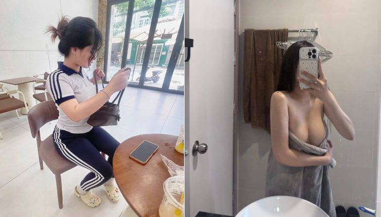em ghệ sinh viên bím không lông  best luôn